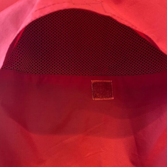 Dooney & Bourke Sz M Red Nylon & Fleece Sleeveless Front Zipper layer Vest - Picture 6 of 10